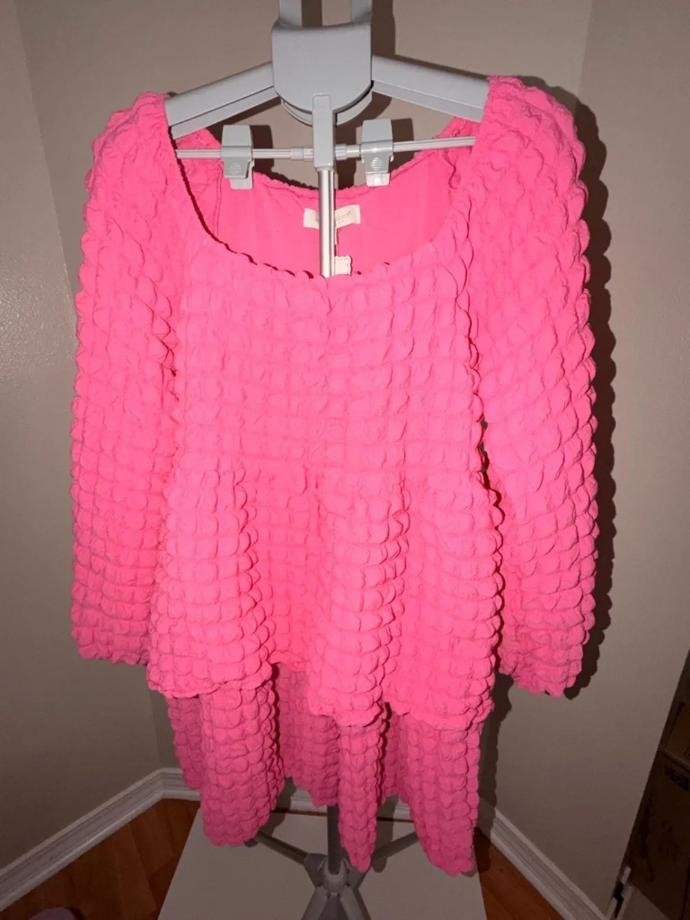 Simply Southern Bubble Ruffle Dress NWT - Picture 3 of 9